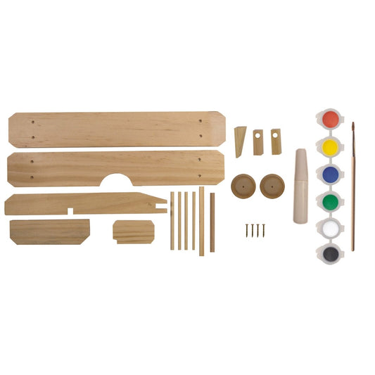 Boyle Wooden Plane Crafty Kit - 150mm x 130mm - Wood - Easy to Assemble – view 2