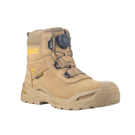 Dewalt Lander Safety Work Boots Size 10 - Stone - Water-Resistant - Anti-Slip