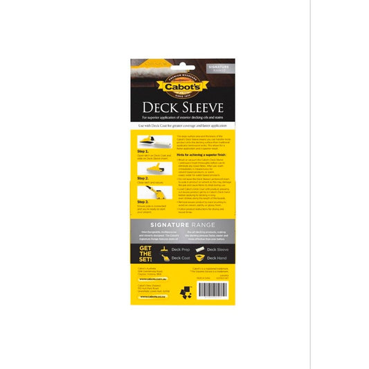Cabot S Deck Sleeve - Deck Applicator - 100mm - Durable - Efficient – view 2 - Auzzistore