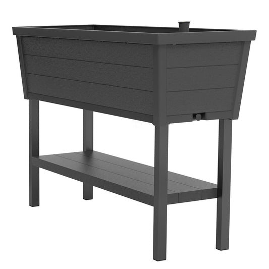 Keter Alfresco Garden Bed Black