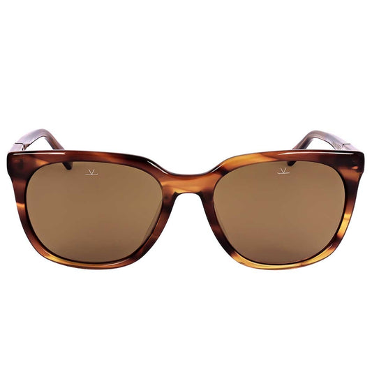 Vuarnet Summit Men's Polarised Square Sunglasses, Brown Lens, 52 mm – view 2