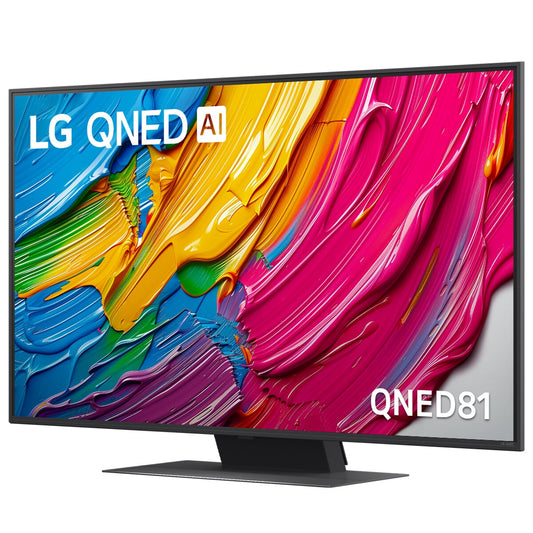 LG 55 Inch QNED81A AI LED UHD 4K Smart TV - 3840x2160, webOS, HDR10 Pro – view 2