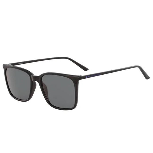 Calvin Klein Men's Sunglasses CK18534S 001 Black Square 56mm Acetate Frame