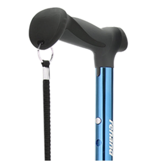 Rehand M-Quad Blue Walking Stick RH1611 - Adjustable, All-Terrain, Ergonomic Handle – view 2