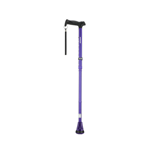 Rehand Walking Stick RH100754 - Purple, Adjustable, Foldable, Shock Absorbing Cane – view 2