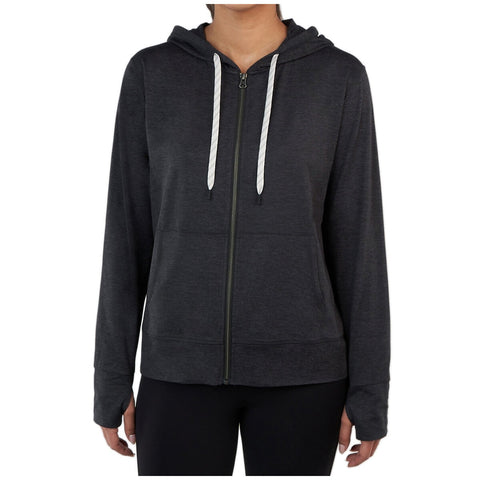 Kirkland Signature Ladies Hoodie Black - Eco-Friendly, Moisture-Wicking - Auzzistore