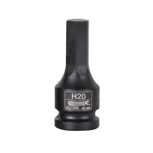 Kincrome 20mm 1/2" Drive Hex Impact Socket 78mm - Chrome Molybdenum Steel - Auzzistore