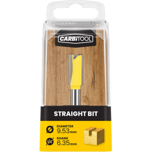 Carbitool 9 Straight Bit - 53mm - Tungsten Carbide - Precision Cutting Tool - Auzzistore