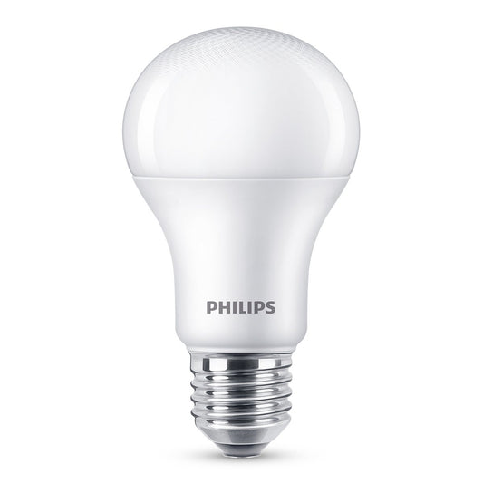 Philips A60 E27 LED Globe 2 Pack - 10W 1150lm Warm White - 61mm x 109mm – view 2