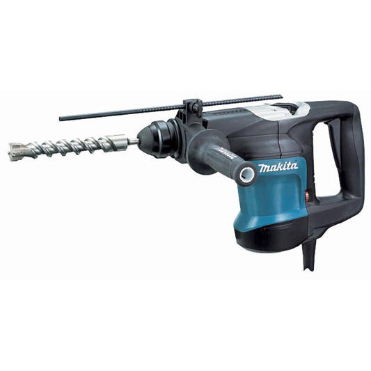 Makita 32mm Rotary Hammer - SDS Plus - 850W - Metal/Plastic - Durable - Auzzistore