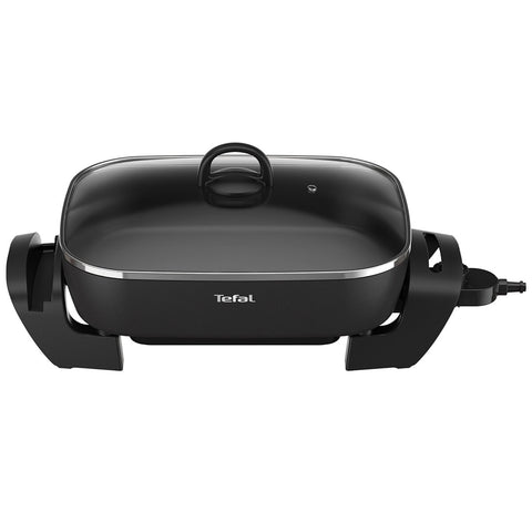 Tefal Easy Square Electric Frypan KC6018, 7L Capacity, Non-Stick, Adjustable Temp - Auzzistore