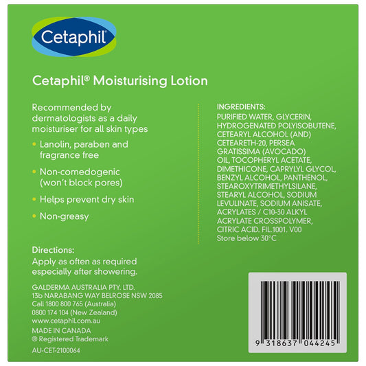 Cetaphil Moisturising Lotion 2 x 1L - Soothes Dry & Sensitive Skin, Non-Greasy – view 2