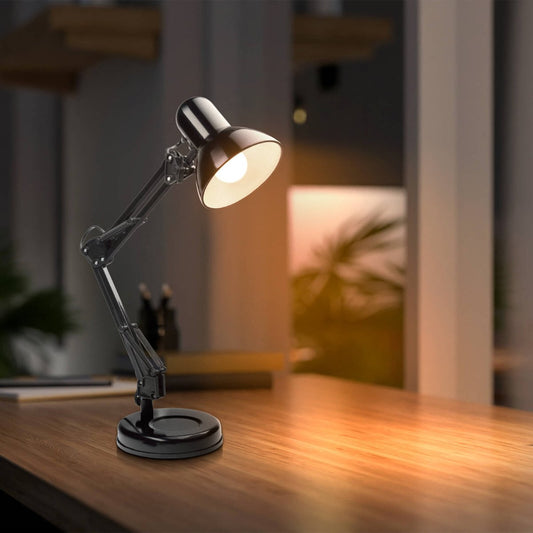 Brilliant XL Black Flexi Lloyd Desk Lamp - 1 x 28W E27 - 155mm x 500mm – view 2