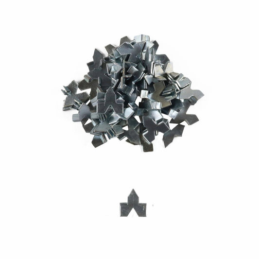 Everhang Push Point Glazier Picture Framing Pin 50 Pack Zinc Plated Durable