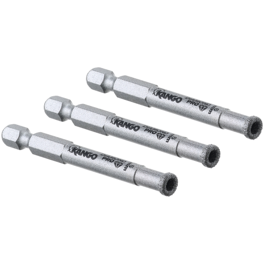 Kango Diamond Pro Mini Hole Saw 3 Pack - 6mm - Precision Drilling – view 2 - Auzzistore