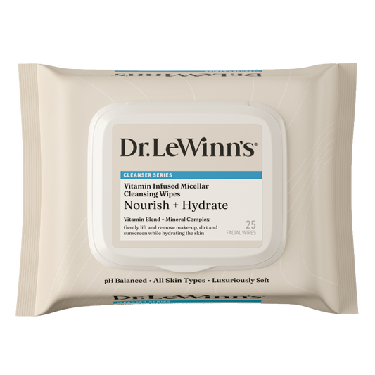 Dr LeWinn's Private Formula Vitamin Infused Micellar Wipes - 25 Pack