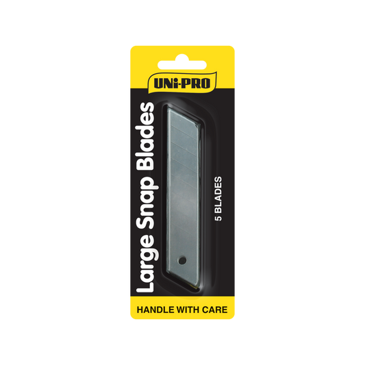UNi-PRO Snap Blade Replacement Blades - 5 Pack - Steel - Super Sharp