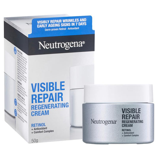 Neutrogena Visible Repair Retinol Regenerating Cream 50g - Youthful Skin Awaits