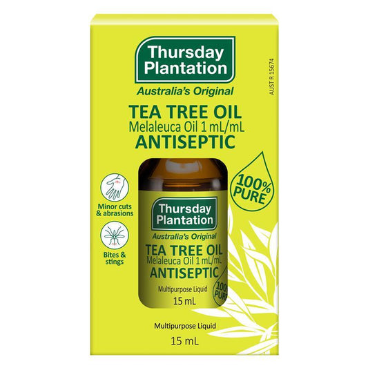 Thursday Plantation Tea Tree Oil 15ml - Natural Antiseptic for Skin Care – view 2