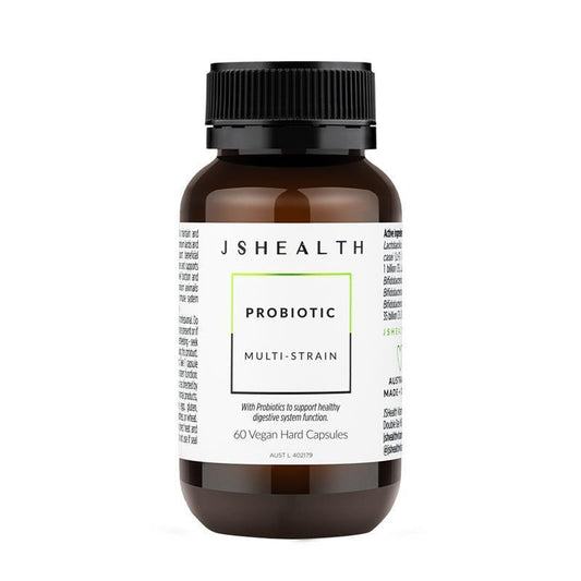 JSHEALTH Probiotic, 35 Billion CFU, Multi-Strain, Shelf-Stable, 60 Caps