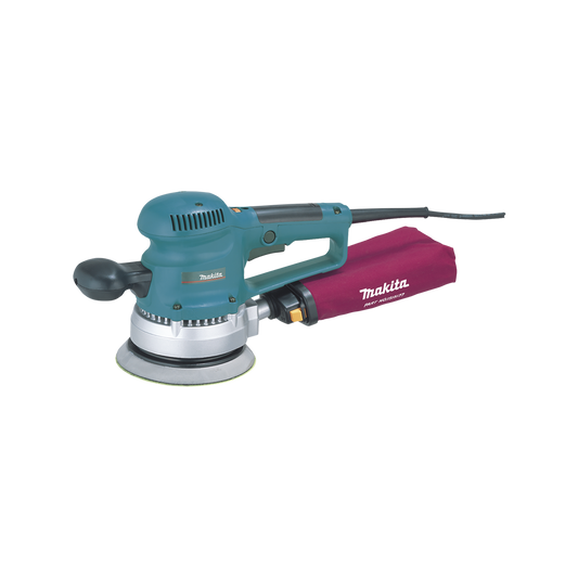 Makita Random Orbit Sander - 150mm - Variable Speed - Dual Handle