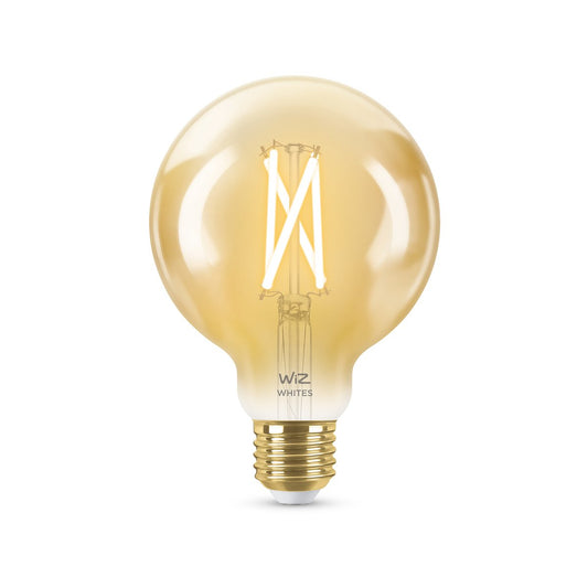 Wiz G95 E27 LED Smart Filament Globe - 7W - 640lm - Tuneable White - Amber – view 2