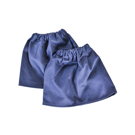 Bata Navy Sock Protectors - One Size - Polyester Cotton - Water Repellent