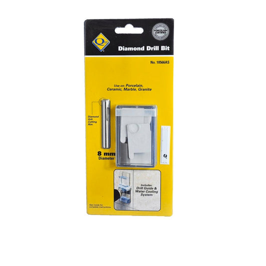 Qep 8mm Diamond Tile Drill Bit - Carbon Steel - Durable - Precise Cuts - Auzzistore
