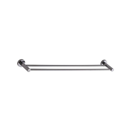 Estilo Chrome Bella Double Towel Rail - 760mm - Double - Easy Mount System