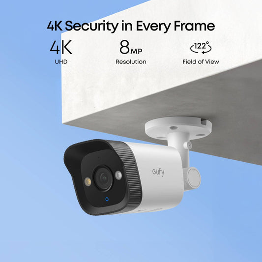 Eufy e40 NVR POE Security System - 4 Bullet Cameras - 4K UHD - Night Vision – view 2 - Auzzistore