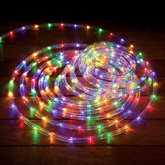 Lytworx 8m Multicolour LED Solar Rope Light - 192 LEDs - 8 Flashing Modes – view 2 - Auzzistore