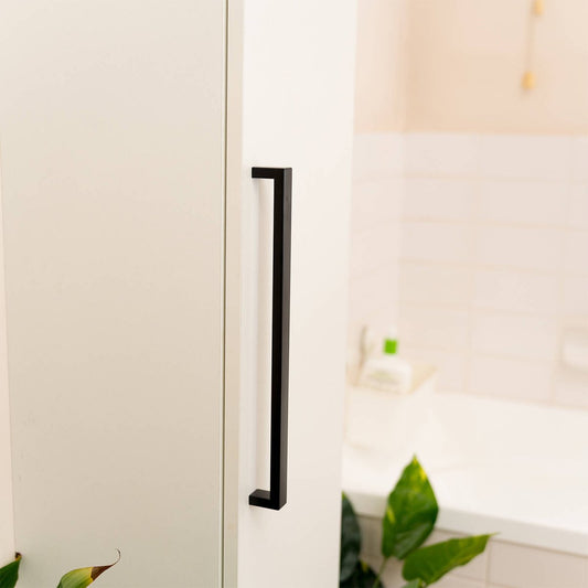 Taskmaster 320mm Black Matte Hollow Rectangle Handle - Steel - 1 Piece – view 2
