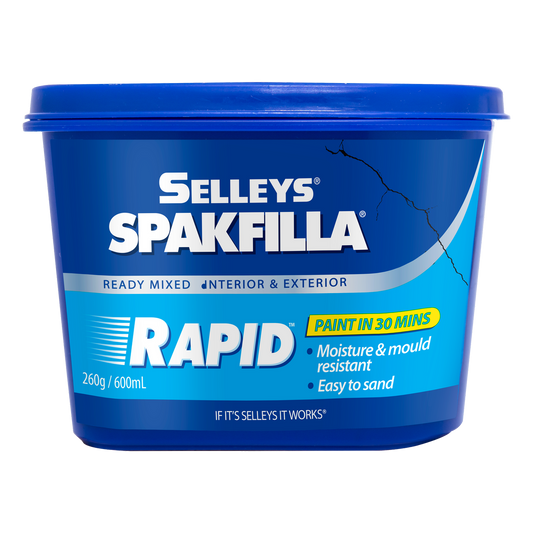 Selleys Spakfilla Rapid 260g Gap Filler - Lightweight - Fast Drying - Paintable - Auzzistore