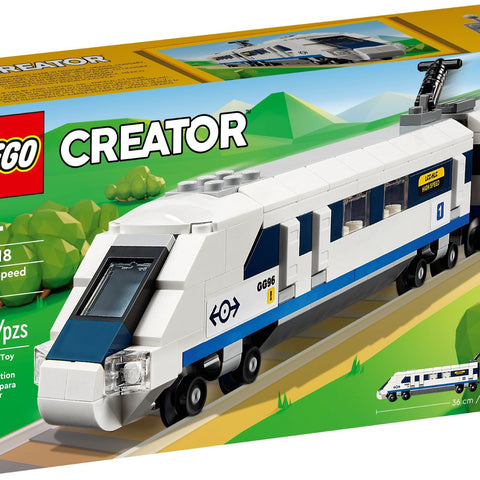 LEGO 40518 High-Speed Passenger Train Toy for Kids 7+ - Auzzistore