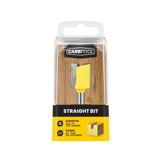 Carbitool TCT Router Bit - 18mm - Tungsten Carbide - Precision Cutting Tool - Auzzistore