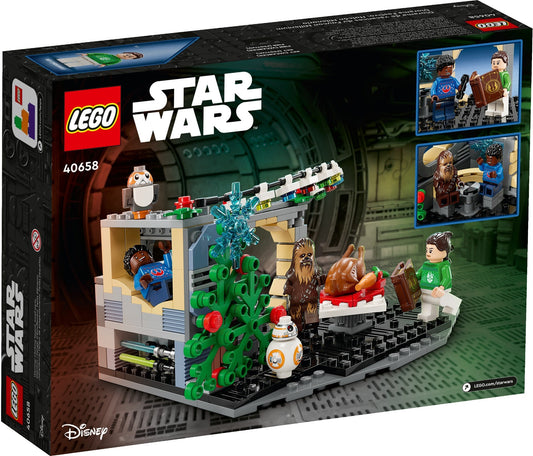 LEGO 40658 Millennium Falcon Holiday Diorama – Star Wars Christmas Scene – view 2 - Auzzistore
