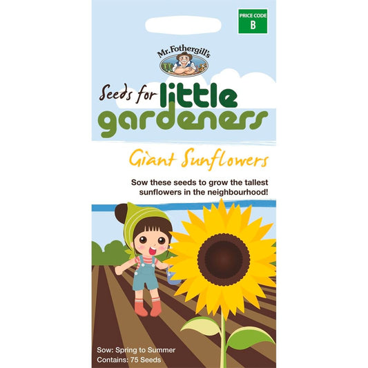 Mr Fothergill Giant Sunflowers Seeds 200cm Tall Fun Family Project - Auzzistore