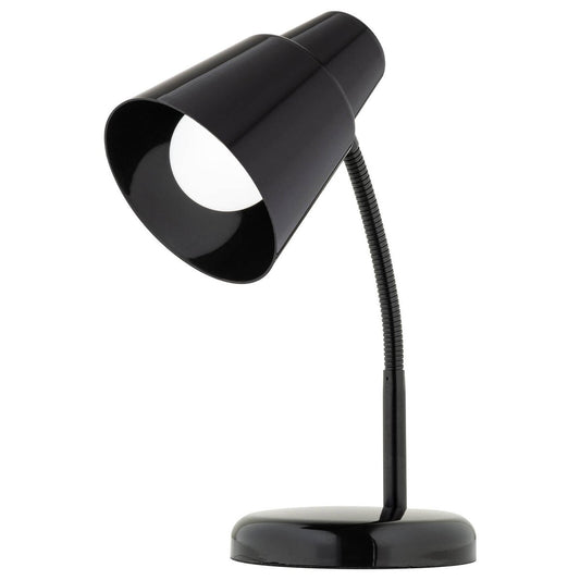 Verve Design Black Brylee Desk Lamp - Adjustable Gooseneck - 135mm x 340mm – view 2