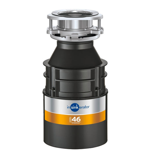 InSinkErator 46 Food Waste Disposal Unit - 0.55HP - Metal - Efficient - Auzzistore