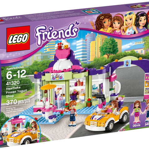 LEGO 41320 Heartlake City Frozen Yogurt Shop with Olivia & Julian - Auzzistore