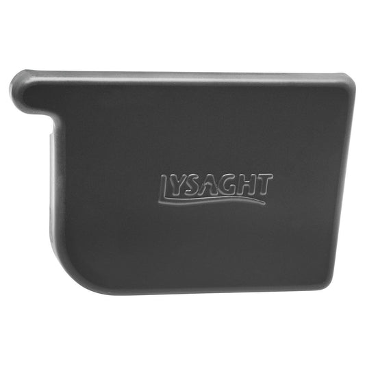 Colorbond 115mm Gutter Stop End Woodland Grey Right Hand Steel Durable - Auzzistore