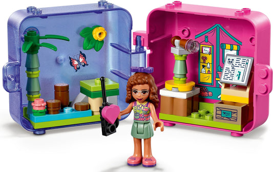 LEGO 41436 Olivia's Jungle Play Cube: Portable Wildlife Adventure – view 2 - Auzzistore
