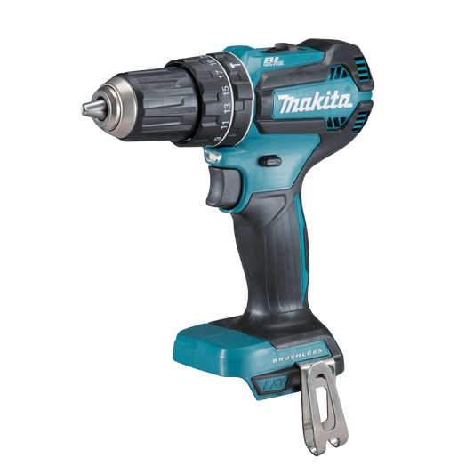 Makita 18V Brushless Hammer Driver Drill Skin Only - 182mm - Efficient Performance - Auzzistore