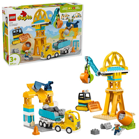 LEGO DUPLO 3 In 1 Construction Site And Vehicles 10476 - Auzzistore
