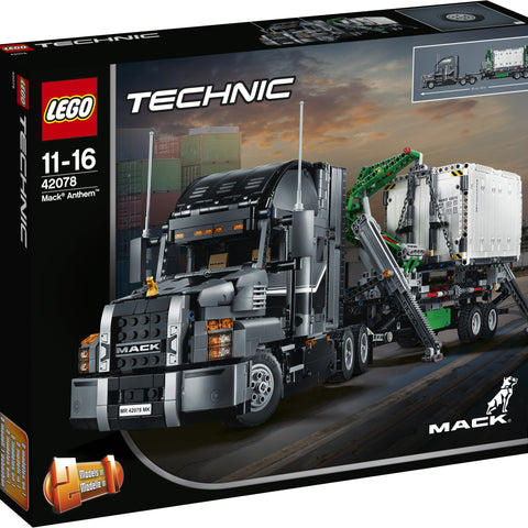 LEGO 42078 Mack Anthem Truck & Trailer - Auzzistore