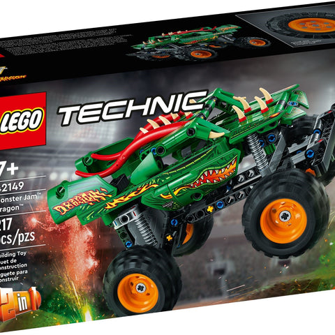 LEGO Technic Series 42149 Monster Jam™ Dragon™- Auzzi Store