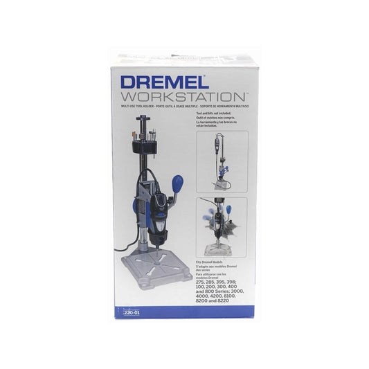 Dremel Workstation Attachment - Drill Press - 3-in-1 - Adjustable Height - Auzzistore