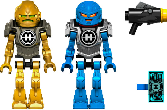 LEGO 44028 Surge & Rocka Combat Machine: Hero Factory Robot Building Set – view 2 - Auzzistore