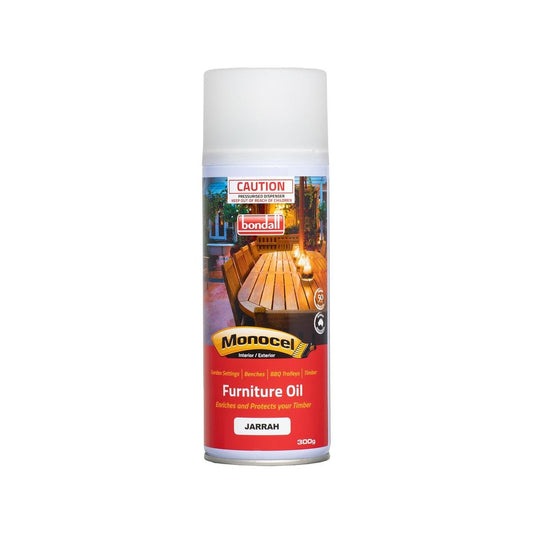 Bondall Furniture Oil - Jarrah 300g - Oil - Tough Finish - UV Protection - Auzzistore