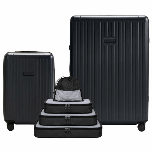 Globite 2 Piece Luggage Set With 4 Piece Packing Cube
